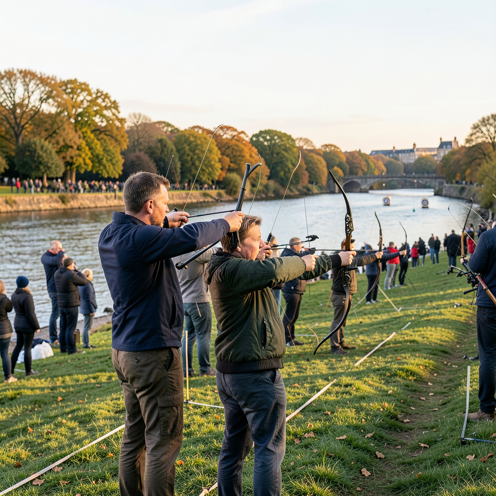 UK archers compete at Victoria Embankment National Tour Final